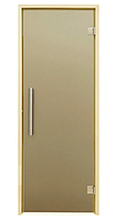 Двері для лазні та сауни Tesli Steel Sateen RS 1900 x 700
