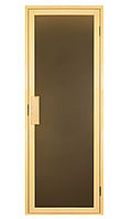 Двері для лазні та сауни Tesli DUO Sateen 1900 х 700
