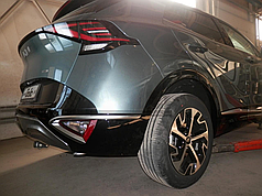 Фаркоп Kia Sportage V 2021- (Кіа Спортейдж 5) оцинкований автомат на ручці