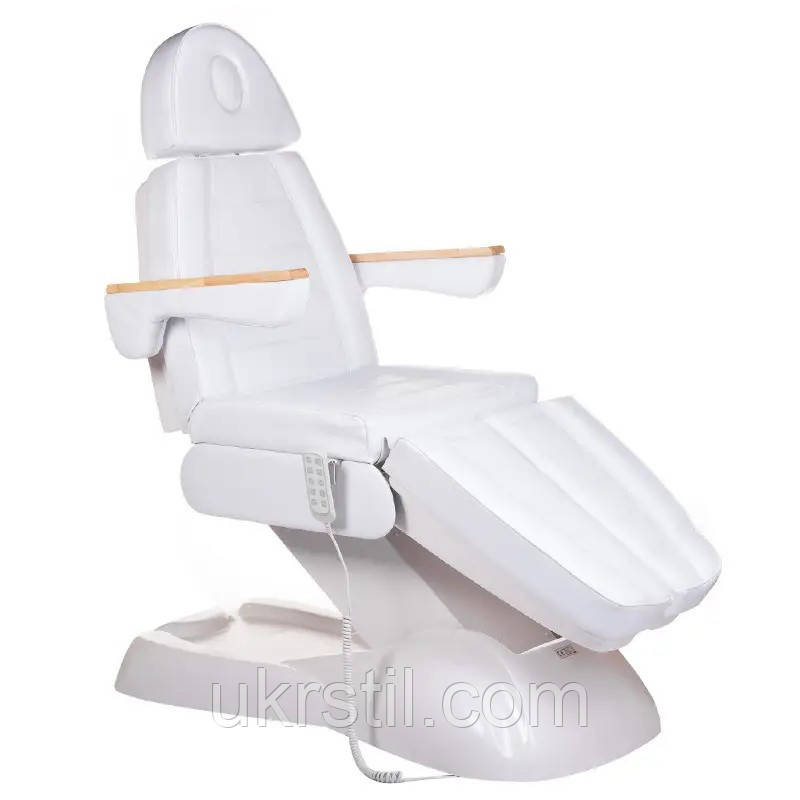 Косметологічна електрична кушетка Lux Pedicure BG-273E (5 моторів), white