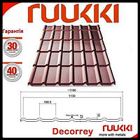 Металлочерепица Ruukki Decorrey Grand PuralMatt BT - RR