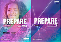 Prepare 6 кл комплект Student's Book + Workbook (книга и рабочая тетрадь) НУШ