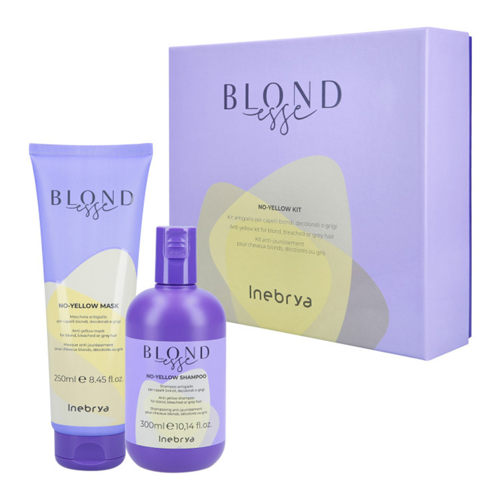 Набір Inebrya No-Yellow Gift Set (Shamp300 мл+Mask250 мл)