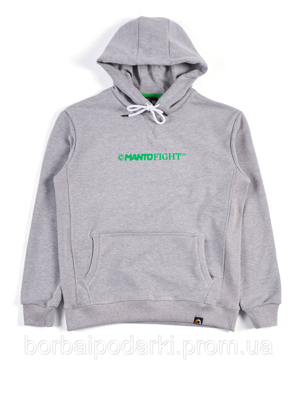 Кенгуру MANTO hoodie REPRESENT heather gray