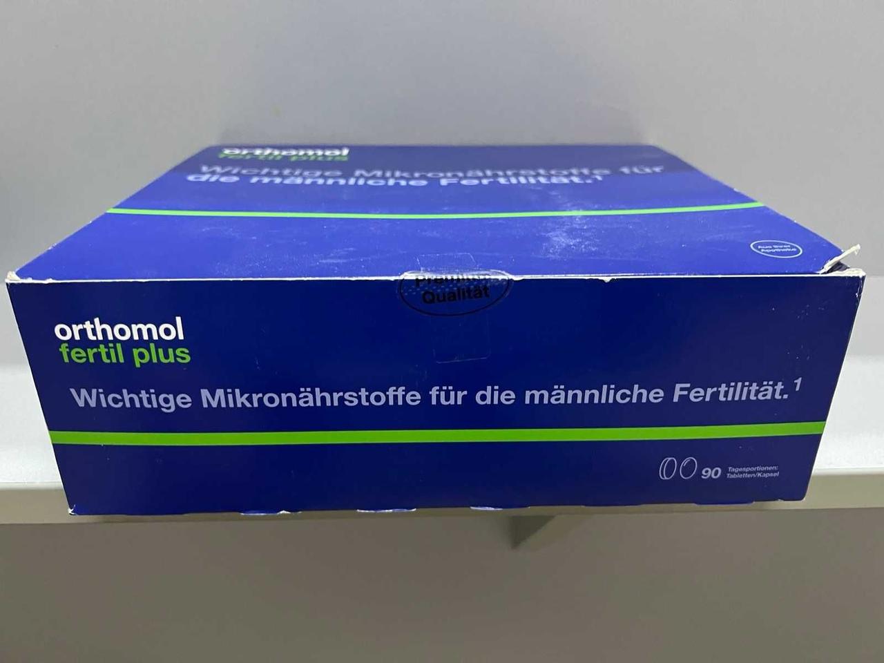 Orthomol Fertil plus капсулы/таблетки для мужчин 90 дней БАДЫ - фото 3 - id-p2108413478
