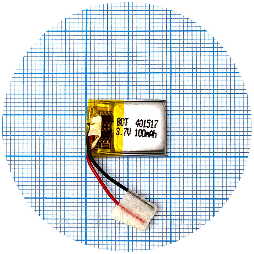 Батарея (акумулятор) універсальний 401517 18 х 13 х 4 мм 100 mAh 3.7V