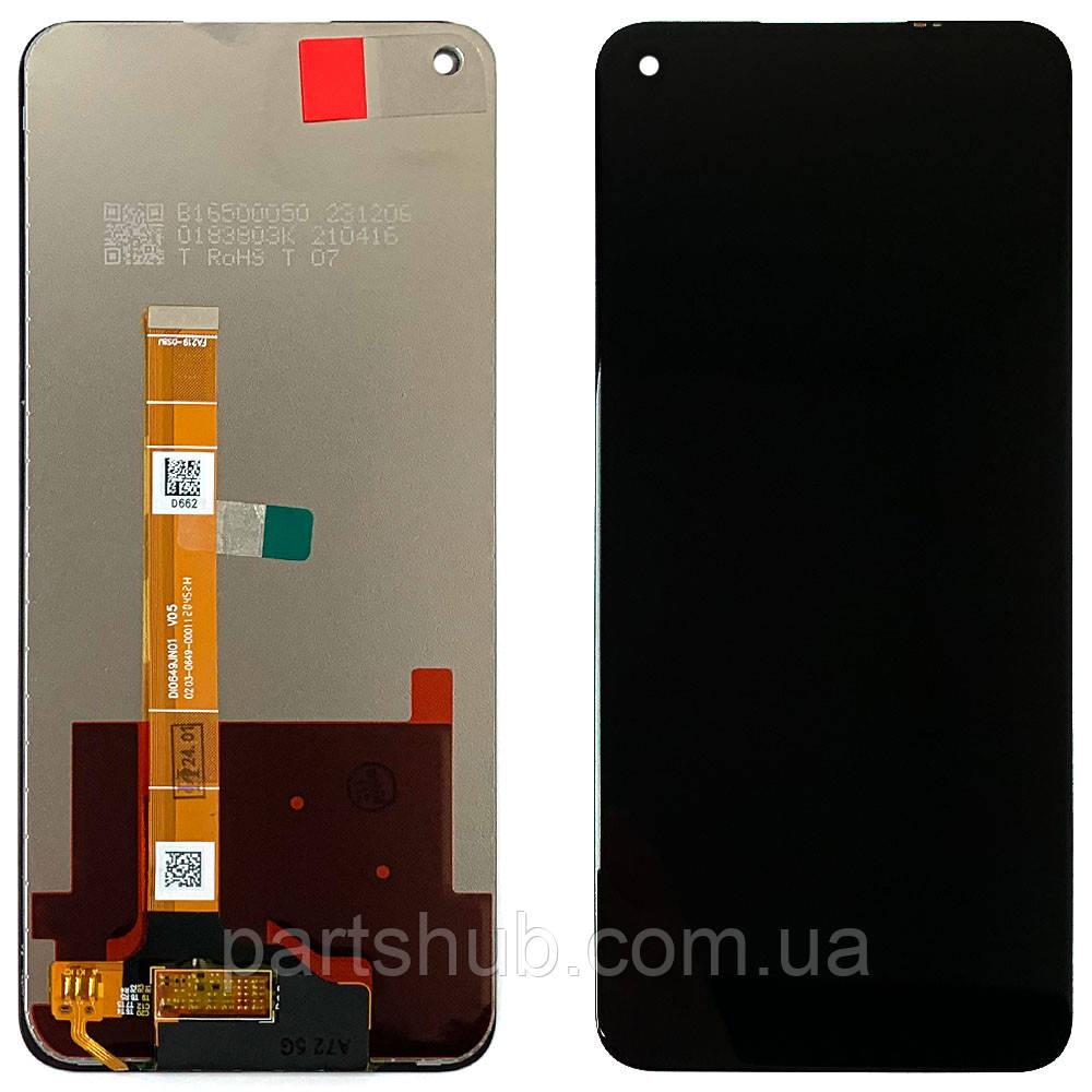 Дисплей (екран) Oppo A73 5G, Realme 7 5G з тачскріном (AAAA), фото 1
