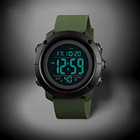 Часы наручные мужские SKMEI 1426AGBK ARMY GREEN-BLACK. LT-747 Цвет: зеленый