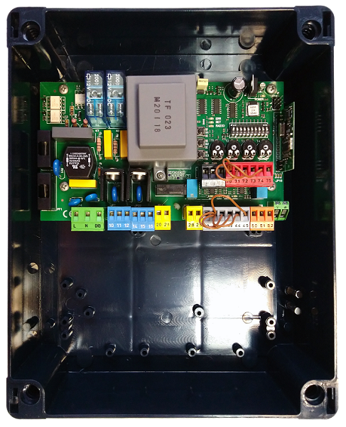Контролер автоматики для розпашних воріт BFT ALENA SW2 230V DIP-перемикачі з 2-х кан приймачем (до 63 пультів) - фото 1 - id-p2108403950