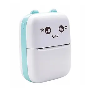 Міні принтер дитячий з 1 рулоном паперу, Дитячий термопринтер Mini Printer Bluetooth, фото 3