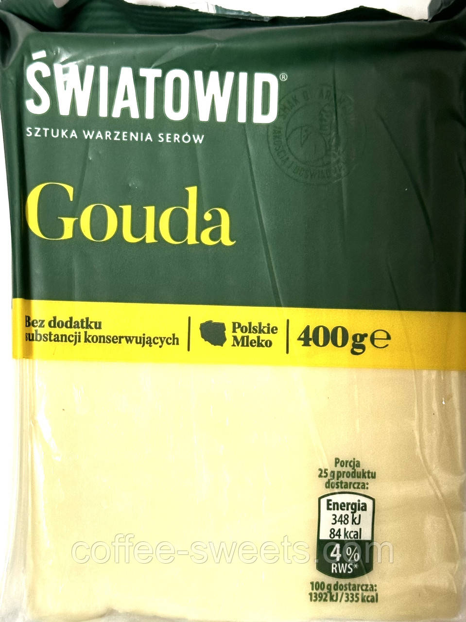 Сыр Гауда Gouda Swiatowid 400гр: продажа, цена в Харькове. Сыры от ...