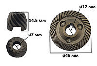 Шестерни для болгарки Старт США-125/1220