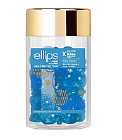 Капсули для волосся "Сила Лотосу" Ellips Hair Vitamins Pure Natura with Blue Lotus Extract, 50x1мл