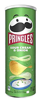 ТМ Pringles Чіпси Сметана Лук 165гр (19)