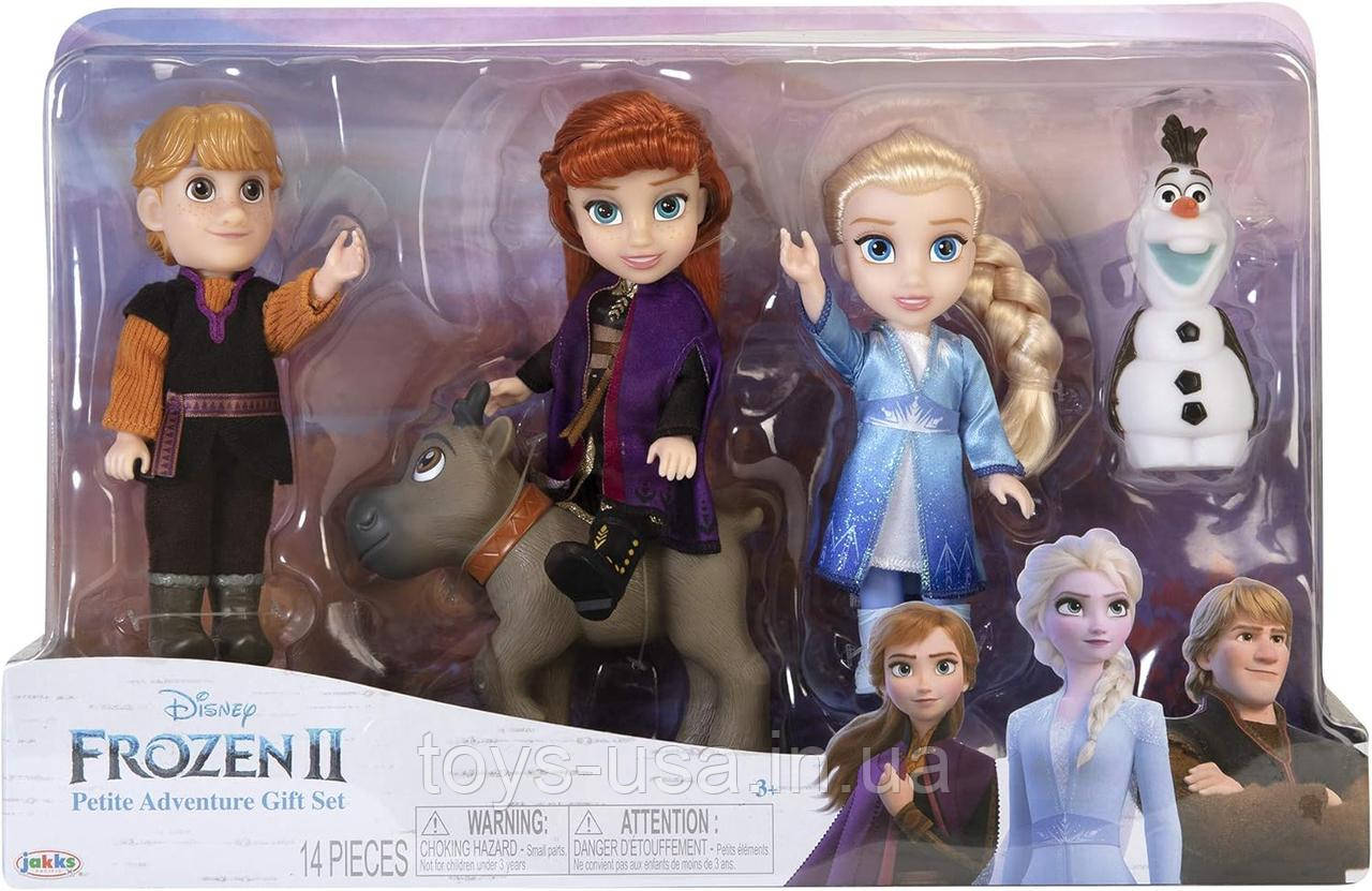 Міні ляльки крижане серце Ельза , Анна ,Крістофф,Олаф,Свен Disney Frozen Petite Adventure Dolls