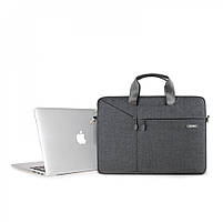 Сумка для ноутбука WiWU City commuter Bag с ремешком 13.3'' (14.2'') чорна, фото 2