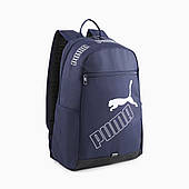 Рюкзак спортивний Puma Phase Backpack II 079952 02 (синій, м'які ремені, об'єм 21 літр, бренд пуму)