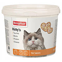 Beaphar (Беафар) Kitty's Taurin and Biotin - Витамины с биотином и таурином для кошек, 750 таб.