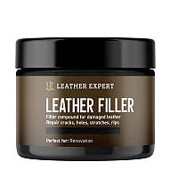 Шпаклевка для кожи черная 50мл Leather Expert Leather Filler Black