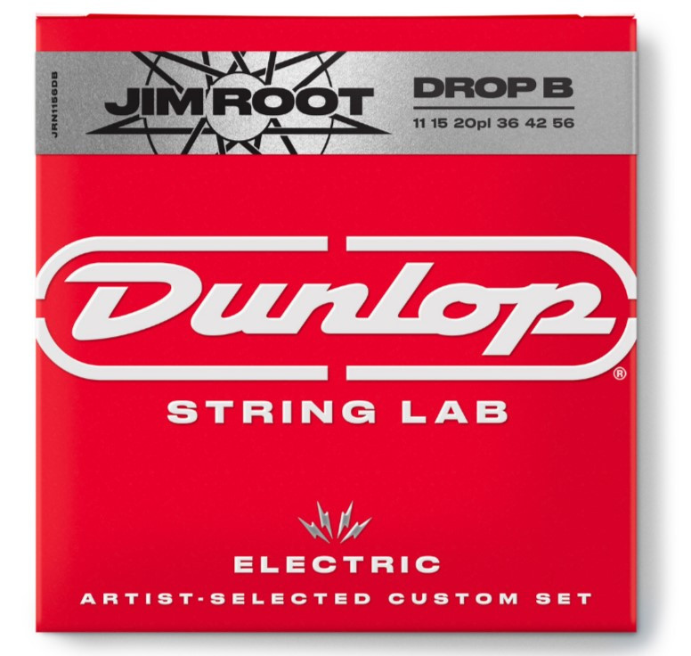 Струни для електрогітари Dunlop JRN1156DB Jim Root Nickel Wound (Drop B), фото 1