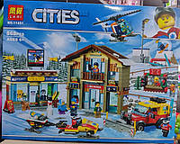 Конструктор Lari Горнолыжный курорт 11451 City 60203 868 дет LEGO