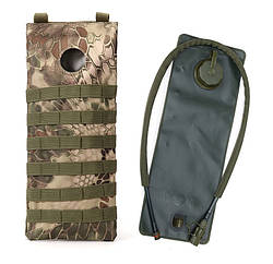 Гідратор рюкзак, Питна система Solve  Molle 3 л Python Green 28820