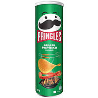 ТМ Pringles Чіпси Гриль паприка 165гр (19)