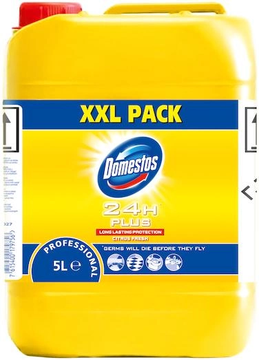 Універсальний мийний засіб із дезінфекційним ефектом Domestos Professional "Цитрус", 5 л