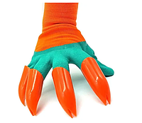 Перчатки садовые с когтями Garden Genie Gloves