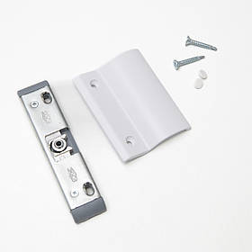 Защіпка балконна VORNE з ручкою курця біла комплект