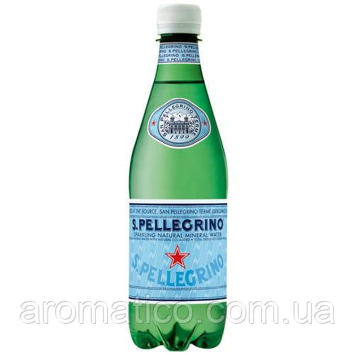 Вода мінеральна San Pellegrino 500мл газ ПЕТ