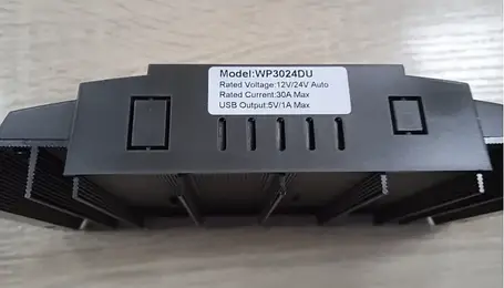 Контролер 30А 12/24В (Модель-WP3024D PWM), JUTA, фото 3