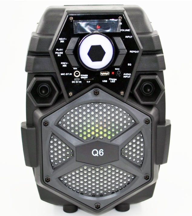Портативна бездротова bluetooth колонка - валіза Q6, фото 1