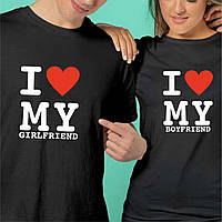 Парні футболки. Футболки для закоханих. Кохаю свого хлопця / дівчину Всі розміри є в наявності