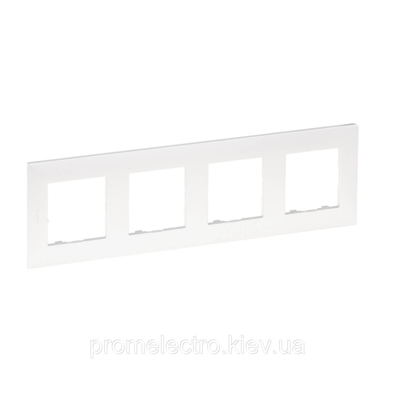 NILOE STEP Рамка 4-постова, колір Перлинний