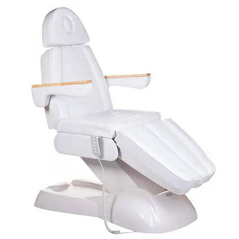 Косметологічна кушетка електрична Lux Pedicure BG-273E (5 моторів), white