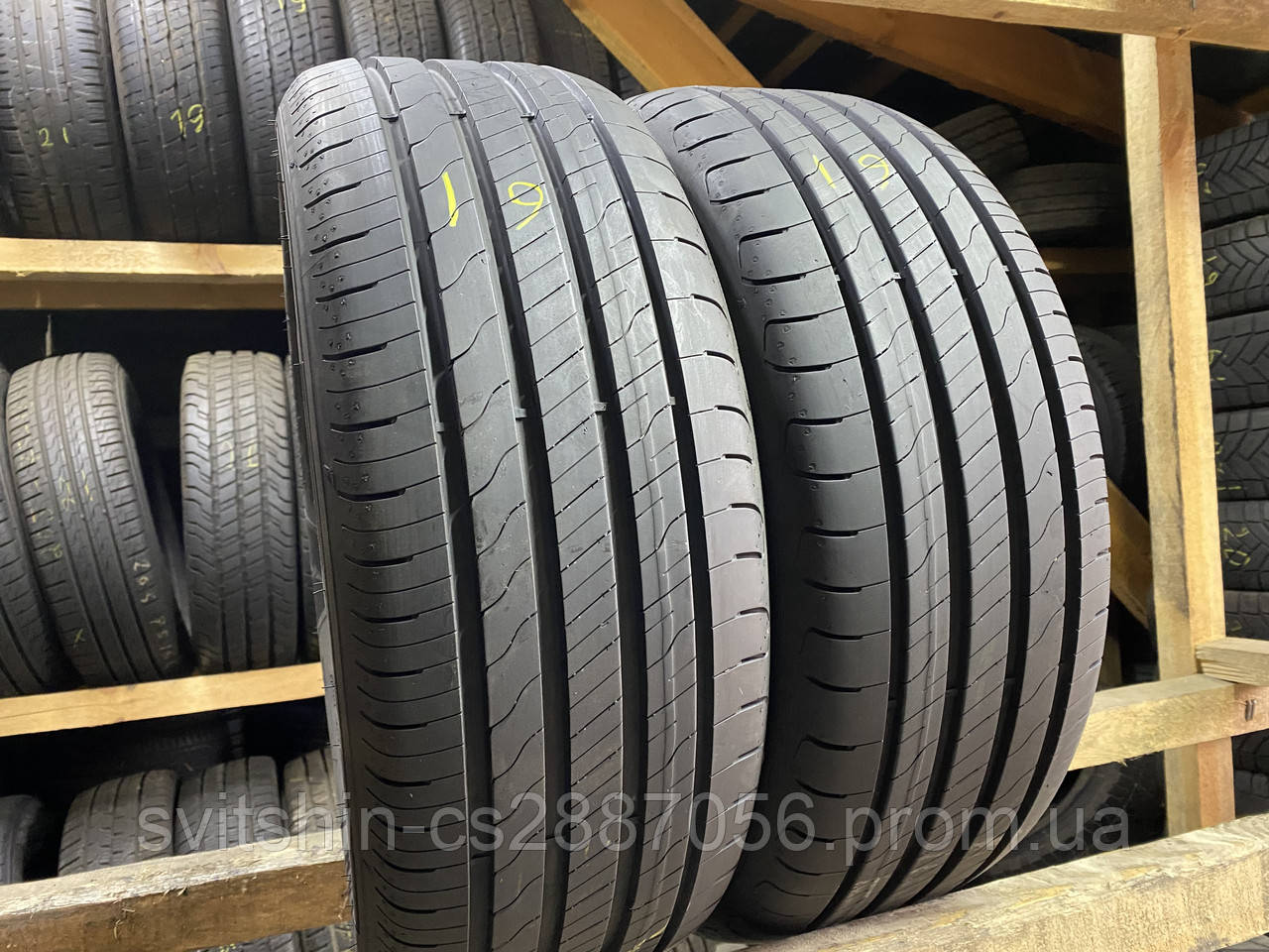 Шини Літо 205/50R17 Goodyear EfficientGrip 7мм 2019рік 2шт