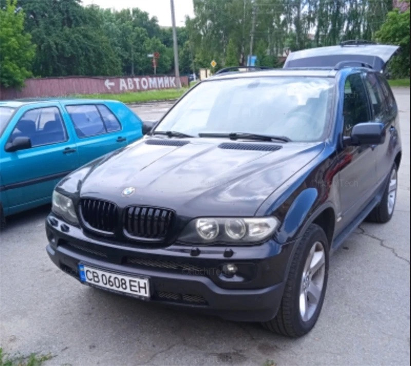 Решітки Радіатора Бмв х5 е70 е71 2007-2013 ніздрі решітки Bmw e70 e71 07-13 одинарні Чорний Глянець к-лкт 2 шт.
