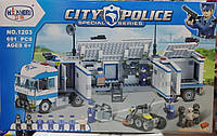 Конструктор City 1203 Полиция Передвижная полицейская база Lego 691 д