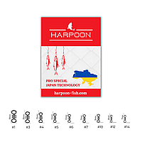 Вертлюг "HARPOON" 7 шт No4 (10 шт.)