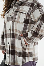 Кардиган-сорочка з щільного кашеміру великому розмірі батал Розмір: 46-48, 50-52, 54-56, 58-60, 62-64, 66-68, фото 3