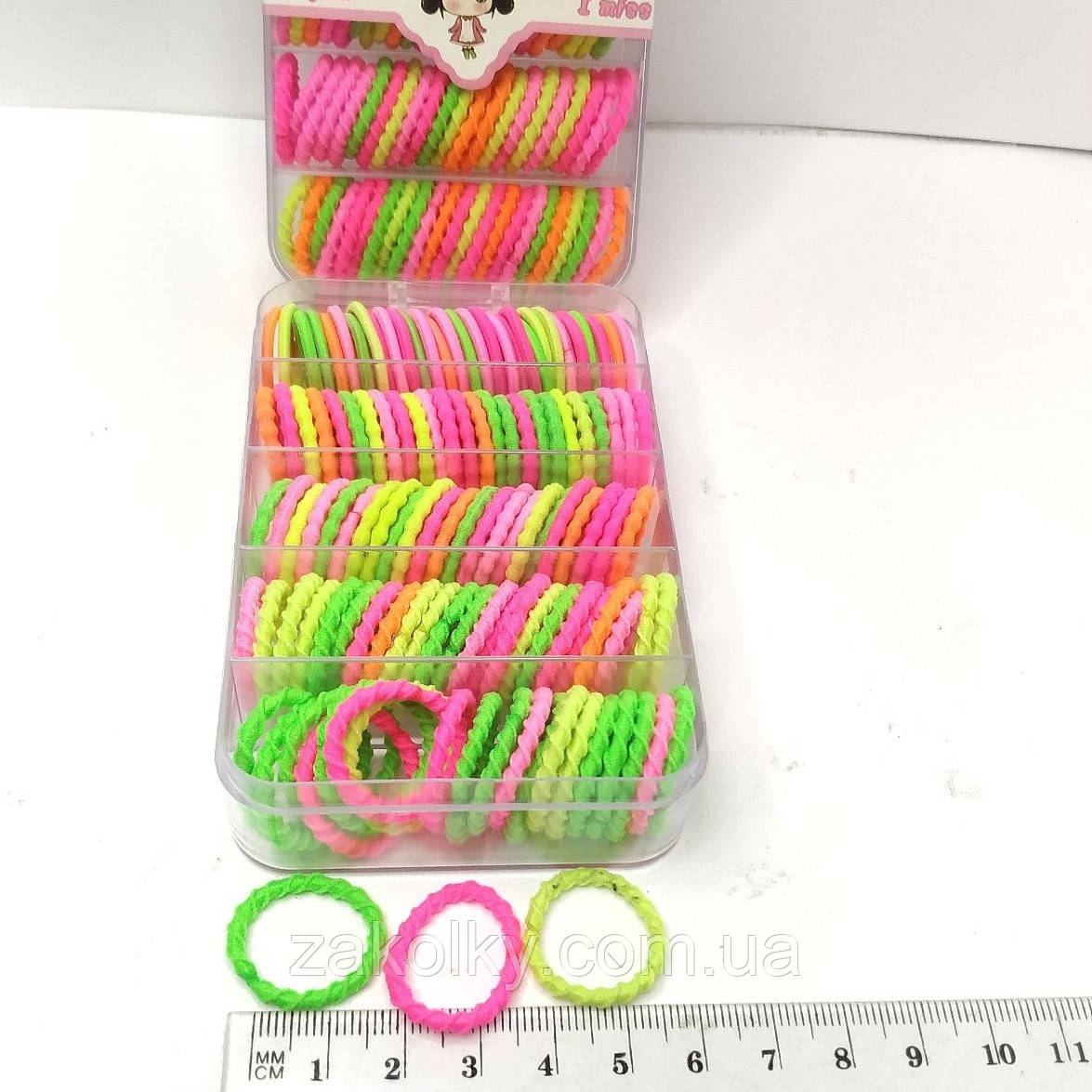 Набір дитячих гумок "Яскравий мікс".
