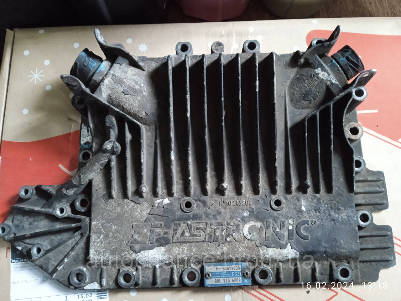 Блок (робот) керування АКПП ASTRONIC ZF MAN Євро 3/DAF/IVECO 4213550110 81258091013 6009274069