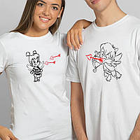 Парні футболки. Футболки для закоханих. Всі розміри є в наявності