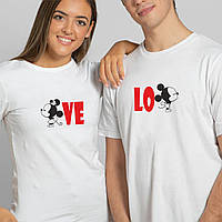 Парні футболки. Футболки для закоханих. Всі розміри є в наявності
