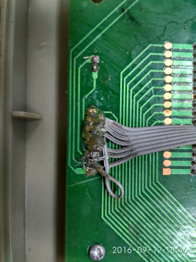 Некачественный монтаж элементов китайских весов Пайка