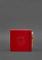 Кук-бук для запису рецептів Книга кулінарних секретів в червоній обкладинці от Mirasvid
