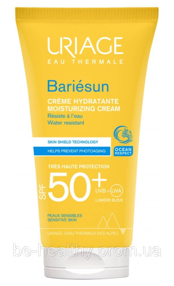 Солнцезащитный увлажняющий крем для лица SPF 50+, Uriage Bariesun Moisturuzing Cream SPF50+, 50 мл - фото 4 - id-p2108527386