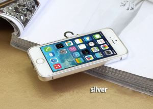 Iphone 5 чохол бампер алюмінієвий срібний