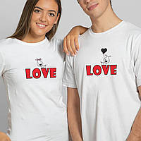 Парні футболки. Футболки для закоханих. Всі розміри є в наявності